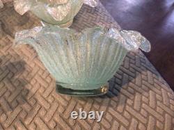 Fratelli Toso Murano 1960's Desert Bowls (4) Hand Blown Glass