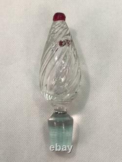 Fratelli Toso Swirls Decanter Murano Glass Hand Blown Venetian Vintage