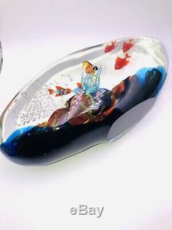 Gigantic / Huge Murano Aquarium Art Glass Sculpture Aquarium Artistry A++ Pric