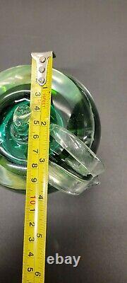 Gino Cenedese murano glass Sommerso Apple Paperweight vintage Italian glass