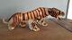 HUGE Vintage Barbini Murano Glass Tiger 18 inches Long