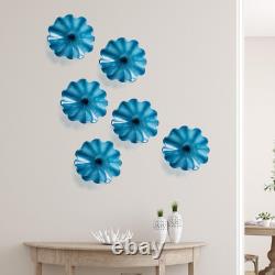 Hand Blown Art Glass Wall Decor Plate, Modern Murano Glass Plate Wall Art, 12