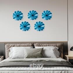 Hand Blown Art Glass Wall Decor Plate, Modern Murano Glass Plate Wall Art, 12
