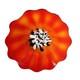 Hand Blown Art Glass Wall Decor, Unique Blown Glass Wall Plates, Murano Glass
