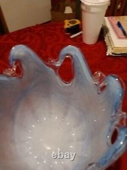 Hand Blown Glass Bowl by Murano. This will absolutley be a conversation piece