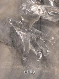 Hand Blown Glass Dragon Figurine Crystal Murano Styled Art Glass 5 Italian