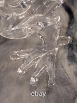 Hand Blown Glass Dragon Figurine Crystal Murano Styled Art Glass 5 Italian