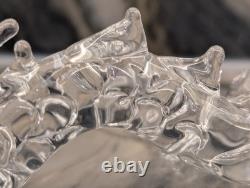 Hand Blown Glass Dragon Figurine Crystal Murano Styled Art Glass 5 Italian