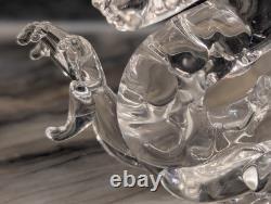 Hand Blown Glass Dragon Figurine Crystal Murano Styled Art Glass 5 Italian