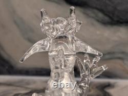 Hand Blown Glass Dragon Figurine Crystal Murano Styled Art Glass 5 Italian