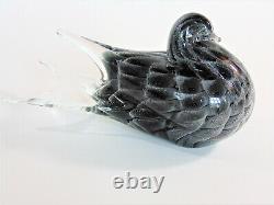 Hand Blown Murano Glass Dove Figurine 8.5L x 4.75H