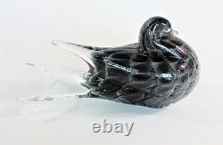 Hand Blown Murano Glass Dove Figurine 8.5L x 4.75H