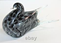 Hand Blown Murano Glass Dove Figurine 8.5L x 4.75H