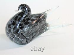 Hand Blown Murano Glass Dove Figurine 8.5L x 4.75H