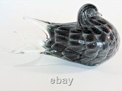 Hand Blown Murano Glass Dove Figurine 8.5L x 4.75H