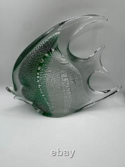 Hand-Blown Murano Glass Fish Sculpture