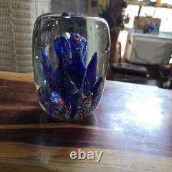 Hand Blown Murano Glass Fish Sculpture