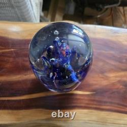 Hand Blown Murano Glass Fish Sculpture