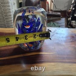 Hand Blown Murano Glass Fish Sculpture