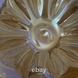 Hand-Blown Murano Glass Ruffle Clam Shape NEw