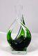 Hand Blown Murano Glass Sculpture Contemporary (Fluid Design) 10.25 h x 5 w