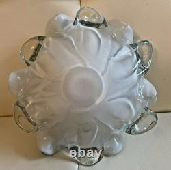 Hand Blown Murano Glass Vintage Bowl Trinket Dish Multi Eames Era 7.2 Art Glass Hand Blown Murano Glass Vintage Bowl Trinket Dish Multi Eames Era 7.2 Art Glass