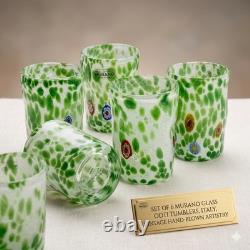 Hand-Blown Murano Goto de Fornasa Glass Authentic Italy With Certificate