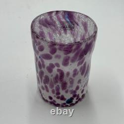 Hand-Blown Murano Goto de Fornasa Glass Authentic Italy With Certificate