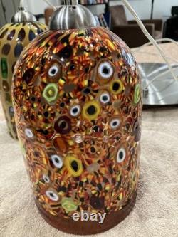 Hand Blown Murano Pendant Light Fixture