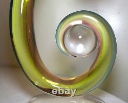 Hand blown Archimede Seguso Italian Murano studio art Glass Sculptures statue