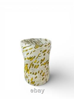 Hand blown Murano drinking glasses set tumblers glass color made in Italy Murano