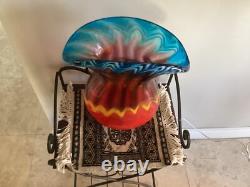 Hand blown Murano glass, multi-coloredVase