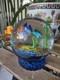 Heavy Like Murano Fish Sea Coral Hand Blown Glass Paperweight