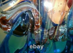 Huge Signed Murano Glass Aquarium Stunning! Seguso Raffaeli