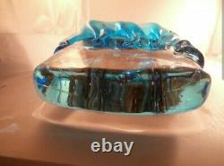 Huge Signed Murano Glass Aquarium Stunning! Seguso Raffaeli