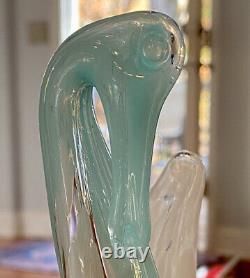 ITALIAN MURANO GLASS SWAN, DEI MAESTRI DI, Made by Techniques of MURANO MASTERS