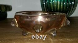 Important Carlo Scarpa Iradato Sommerso Murano Glass Bowl