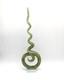 Incredible Murano Sculpture Clear Base Hand Blown Green Modern Art
