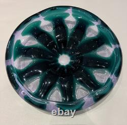 Italian Hand-Blown Sommerso Murano Bowl