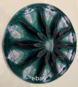 Italian Hand-Blown Sommerso Murano Bowl