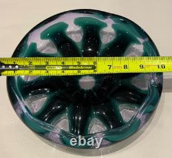 Italian Hand-Blown Sommerso Murano Bowl