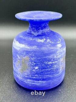 Italian Mid-Century Murano Glass Vase by Gino Cenedese from Scavo Series #0462