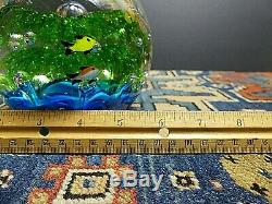 LARGE Murano Glass Fish Aquarium Glass Barbini Cenedese Style Excellent WOW