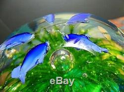 LARGE Murano Glass Fish Aquarium Glass Barbini Cenedese Style Excellent WOW