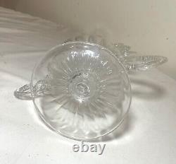 LARGE antique hand blown Italian Venetian Murano glass centerpiece sculpture art