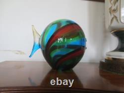 LUIGI MELLARA MURANO Hand Blown FISH Sculpture
