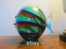 LUIGI MELLARA MURANO Hand Blown FISH Sculpture