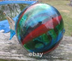 LUIGI MELLARA MURANO Hand Blown FISH Sculpture
