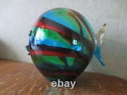 LUIGI MELLARA MURANO Hand Blown FISH Sculpture