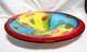 Large 13.5 Unsigned Hand-Blown Murano Glass Millefiori Statement Piece Bowl